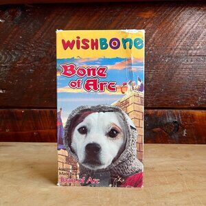 Untested Wishbone Bone of Arc VHS 1996 Inspired by Mark Twain's Joan of Arc